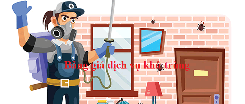 Bẩng giá dịch vụ khử trùng Phun thuốc khử trùng giá rẻ