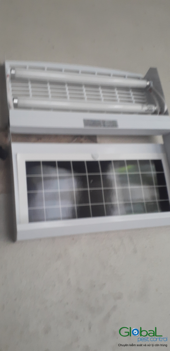 Lắp đặt đèn diệt côn trùng nhà máy sản xuất