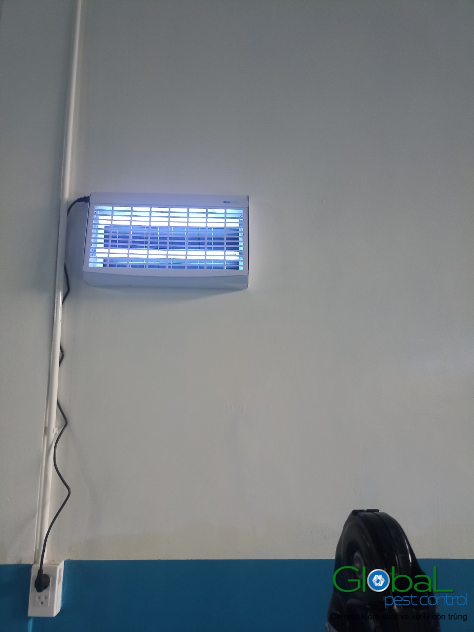 Lắp đặt đèn diệt côn trùng nhà máy thực phẩm