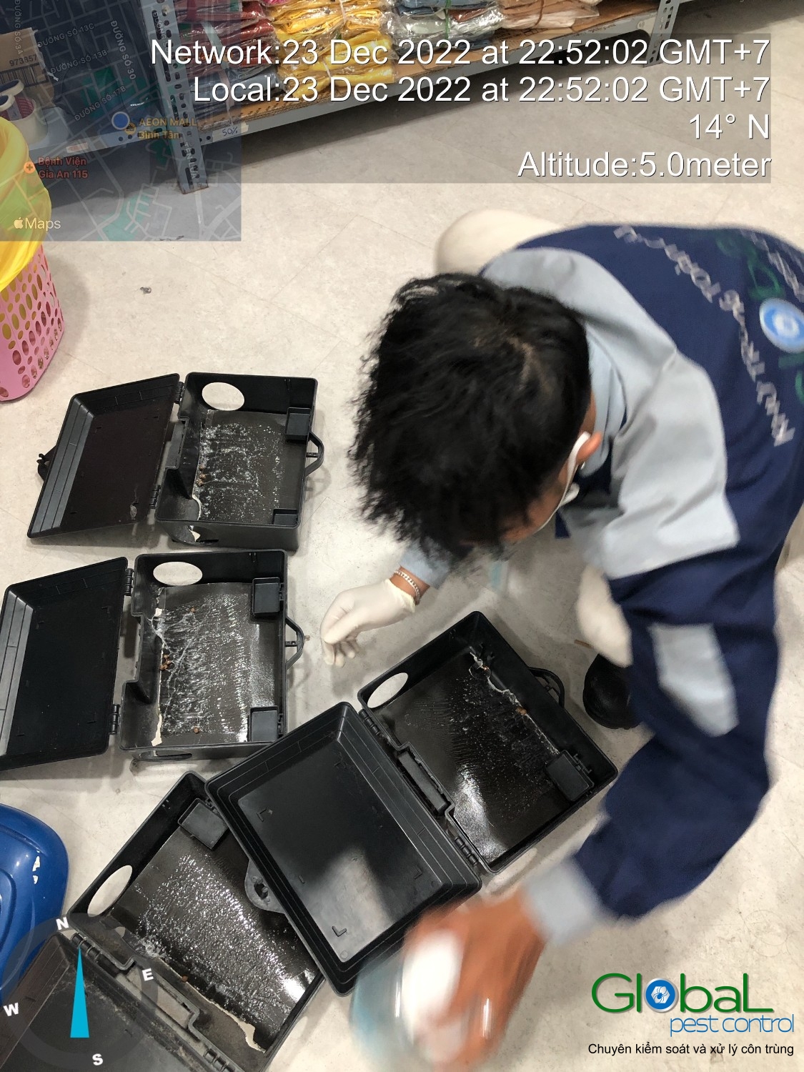 Lắp trạm kiểm soát Chuột