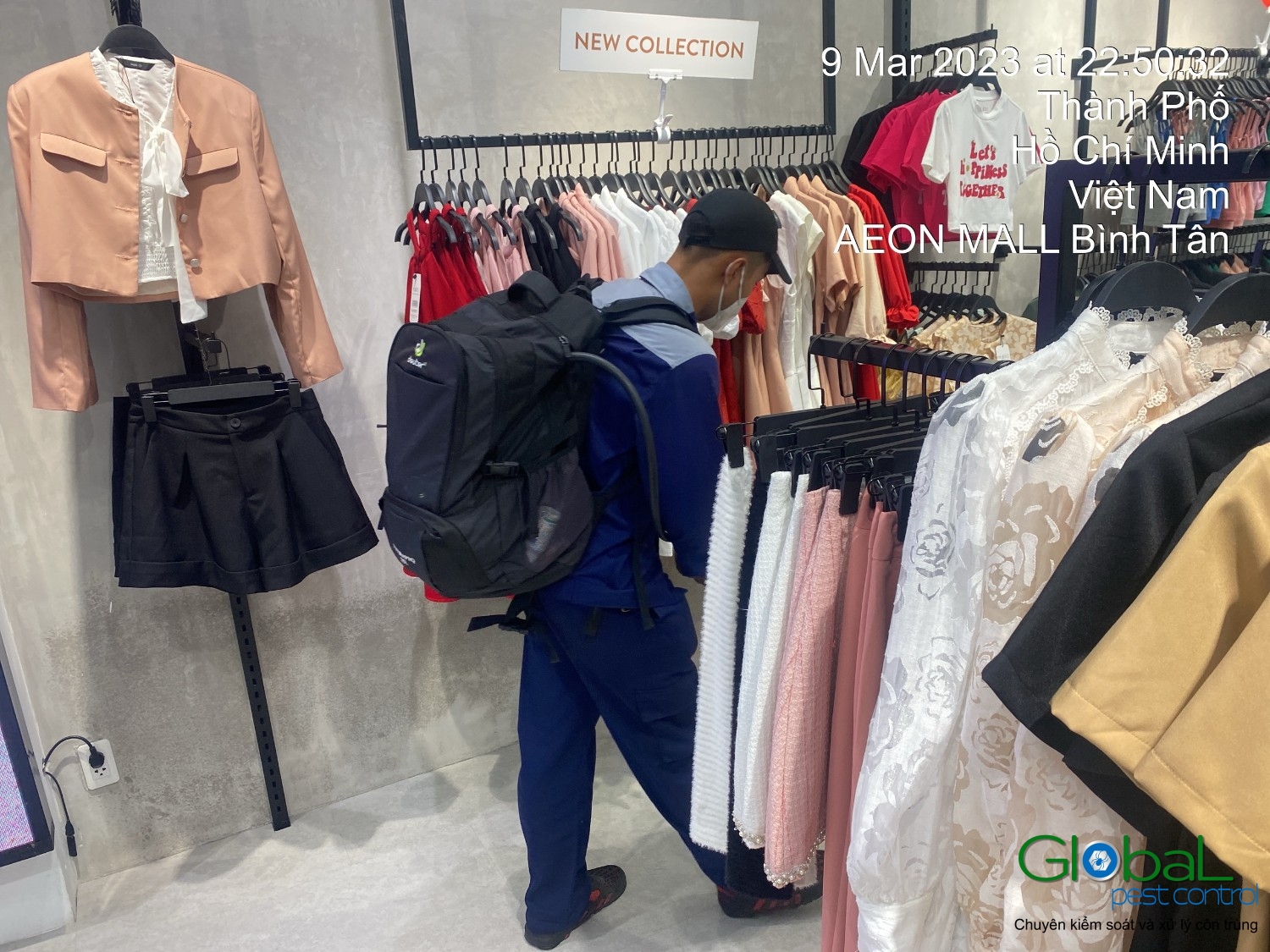 Xử lý và diệt côn trùng