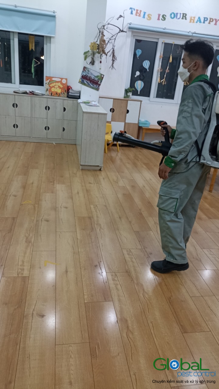 Phun diệt côn trùng định kỳ